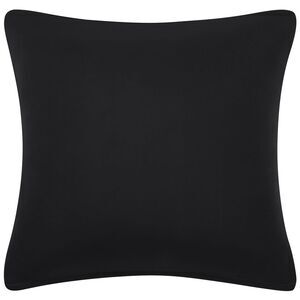 Square Throw Pillow Case Cushion Cover Home Sofa 18" x 18" Black